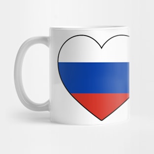 Heart - Russia Mug